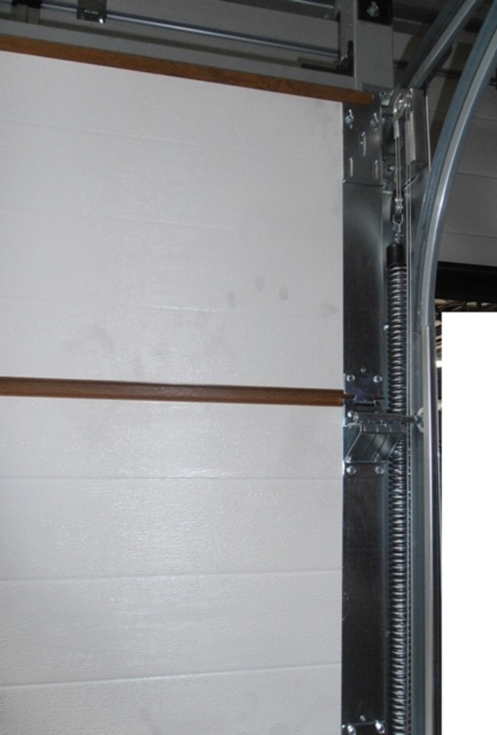 Garagentor Sektionaltor HORI Thermo40 ML Sicke Woodgrain Zarge Antrieb