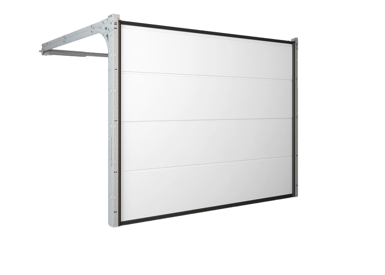 Garagentor Sektionaltor HORI Premium 60 XL Sicke inkl. Zarge Antrieb 2x