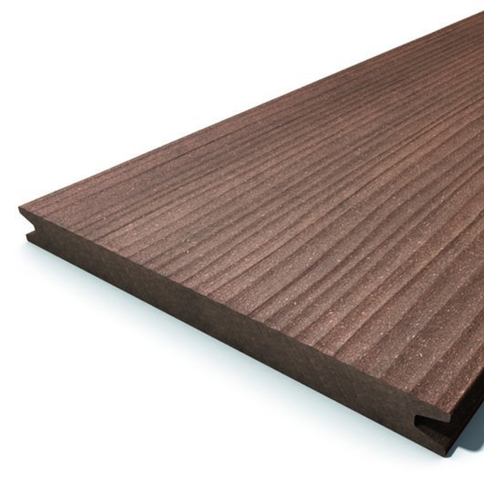 WPC Terrassendiele XXL Megawood massiv braun Komplettset ... WPC Terrassendiele XXL Megawood massiv braun Komplettset ...