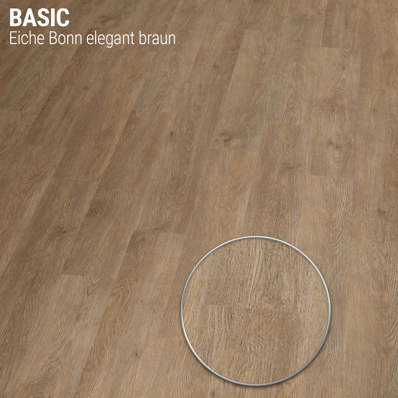 Vinylboden PVC Klick Dielen Bodenbelag Eiche Landhausdiele 1 Stab | eBay