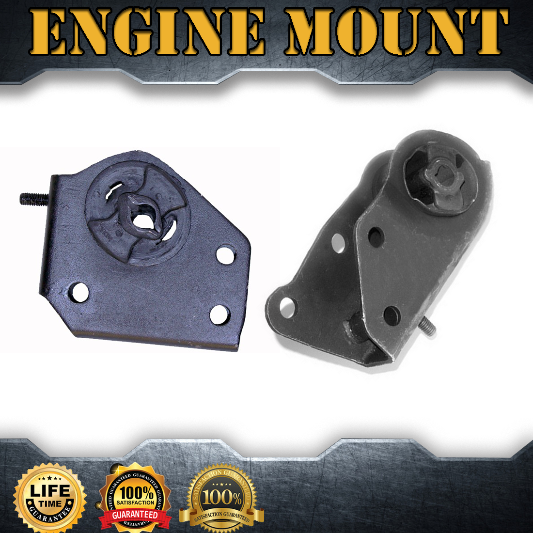 Front Left /& Right Motor Mount 2PCS Set Fit 1997-2003 Dodge Dakota 3.9L RWD