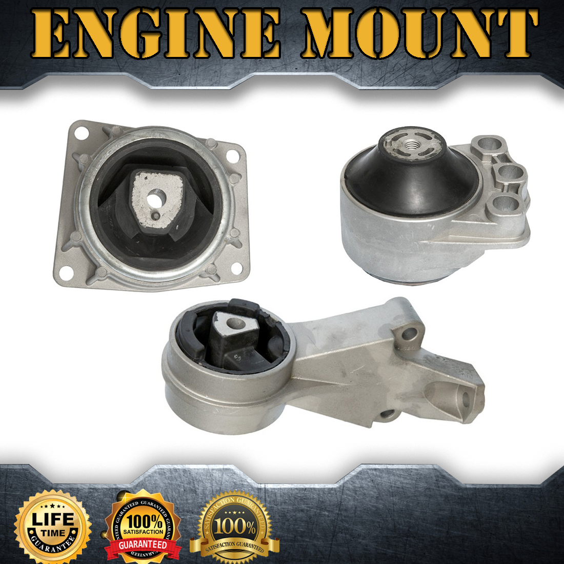 LW300 3.0L Engine Motor /& Trans Mount Set 4PCS for 2000-2005 Saturn L300 LW2