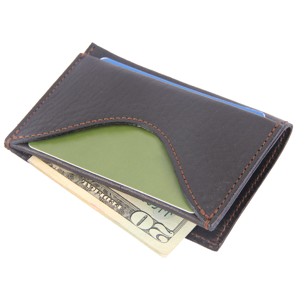 Leather Front Pocket Wallet Made In Usa Walden Wong
