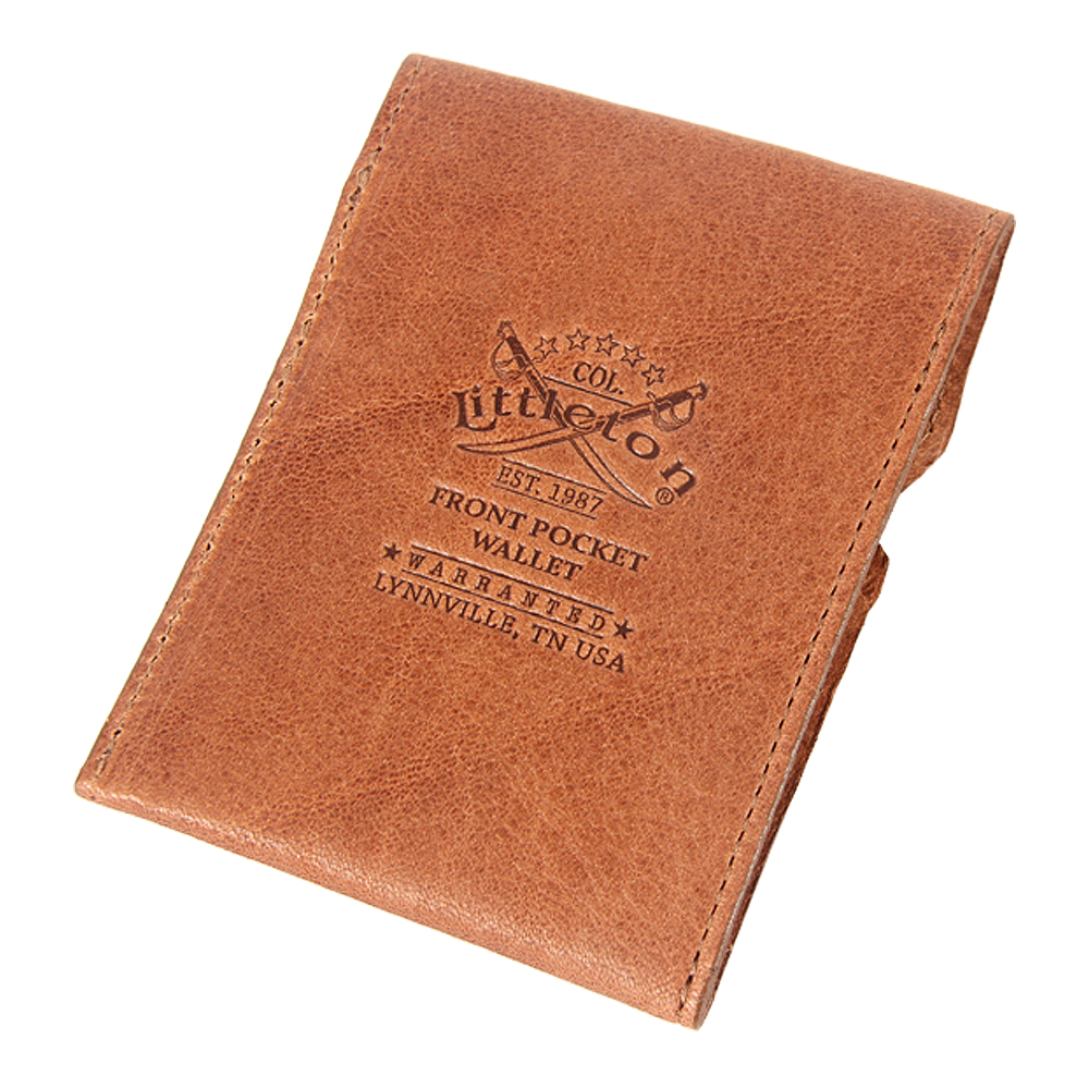 Leather Front Pocket Wallet Made In Usa