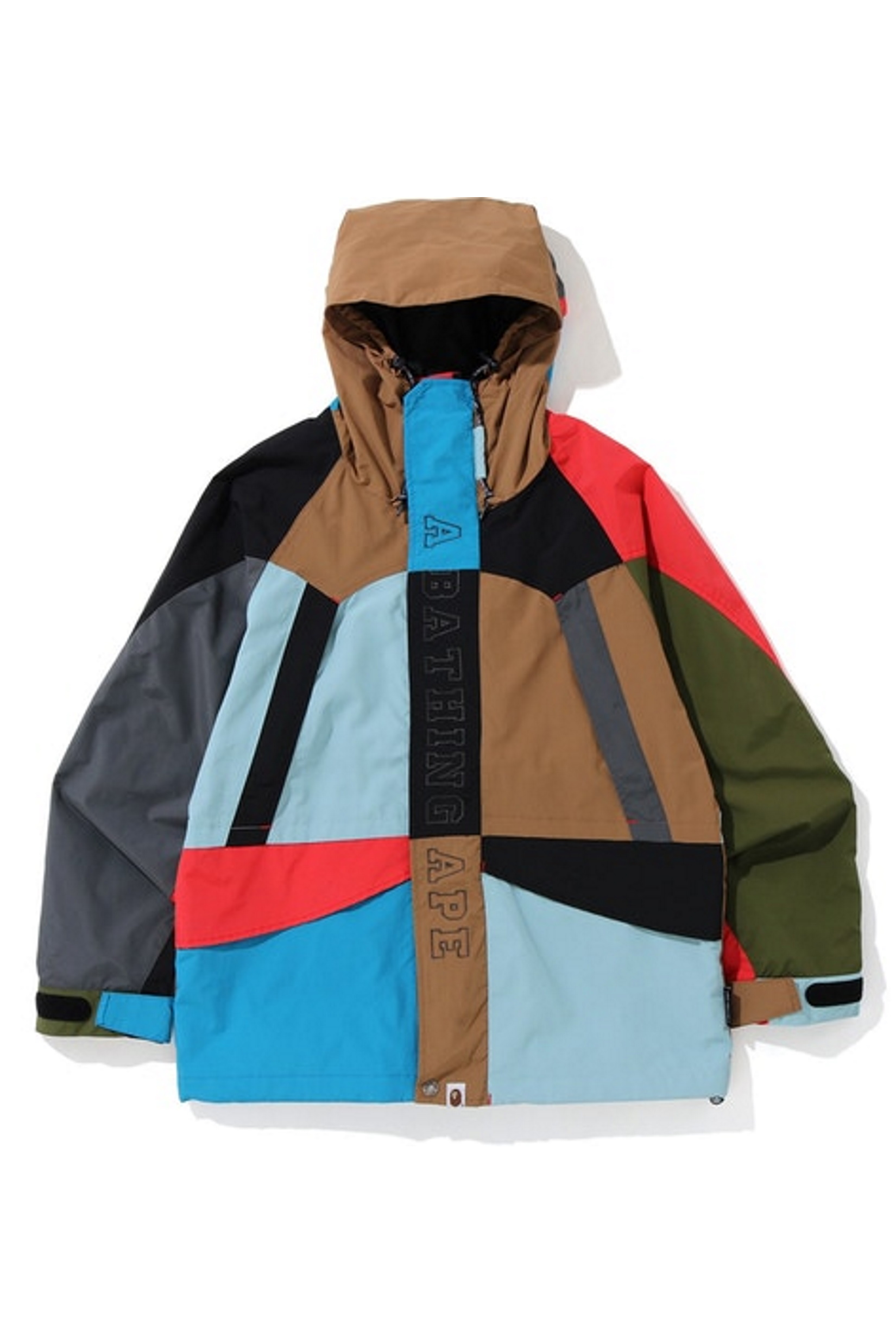 multicolor bape jacket