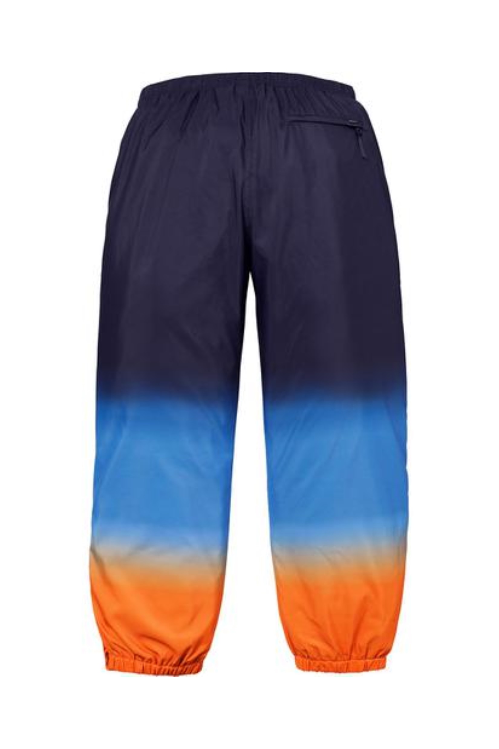 supreme gradient track pant navy