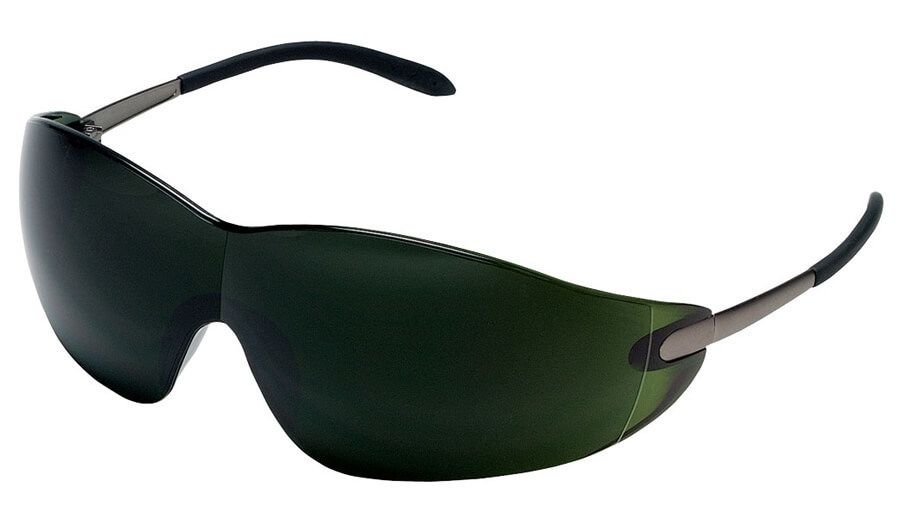 Crews Blackjack Safety Glasses with Shade 5 Lens ANSI Z87 766868921153