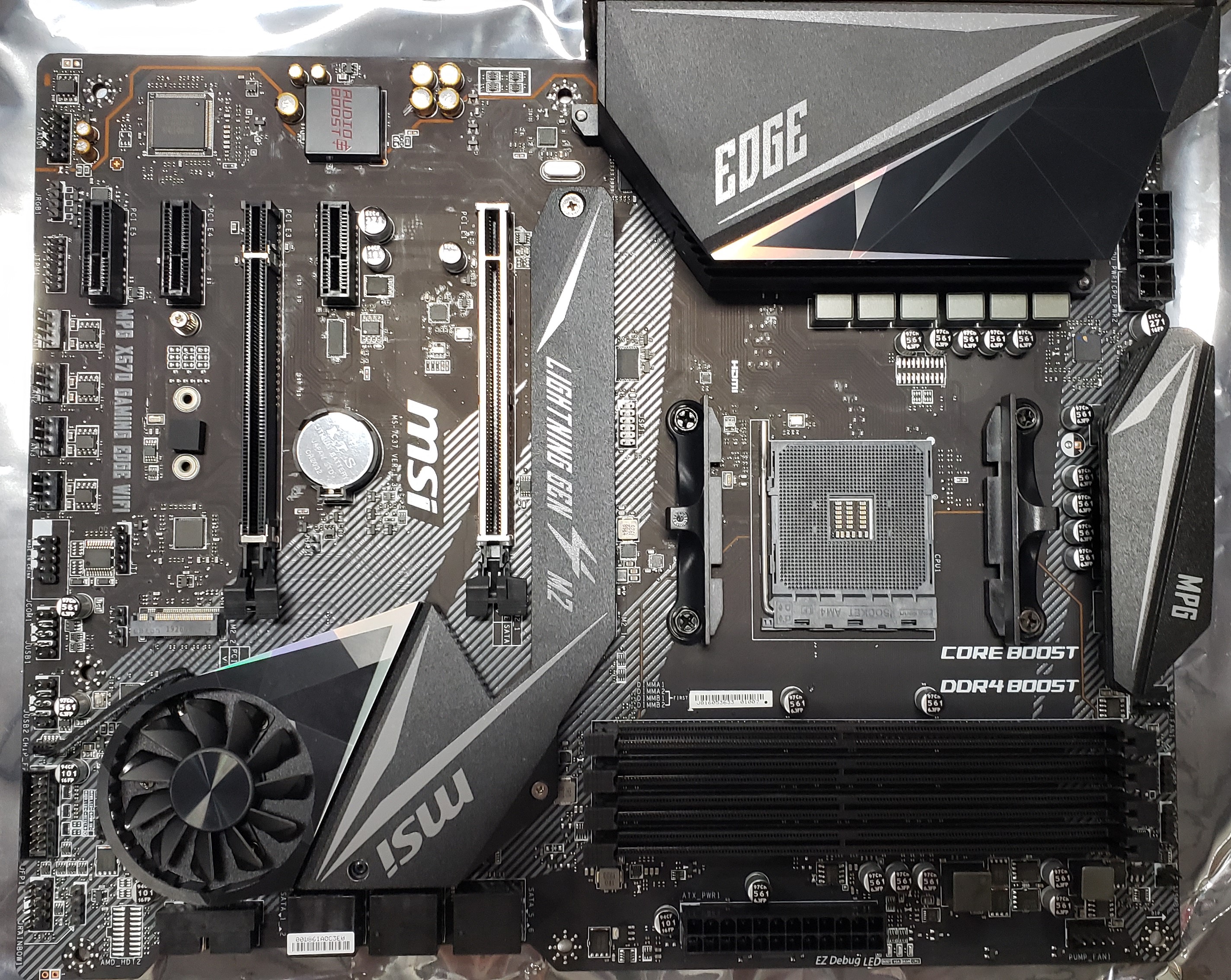 MSI MPG X570 Gaming Edge WiFi Motherboard, AMD AM4, DDR4, See Description eBay