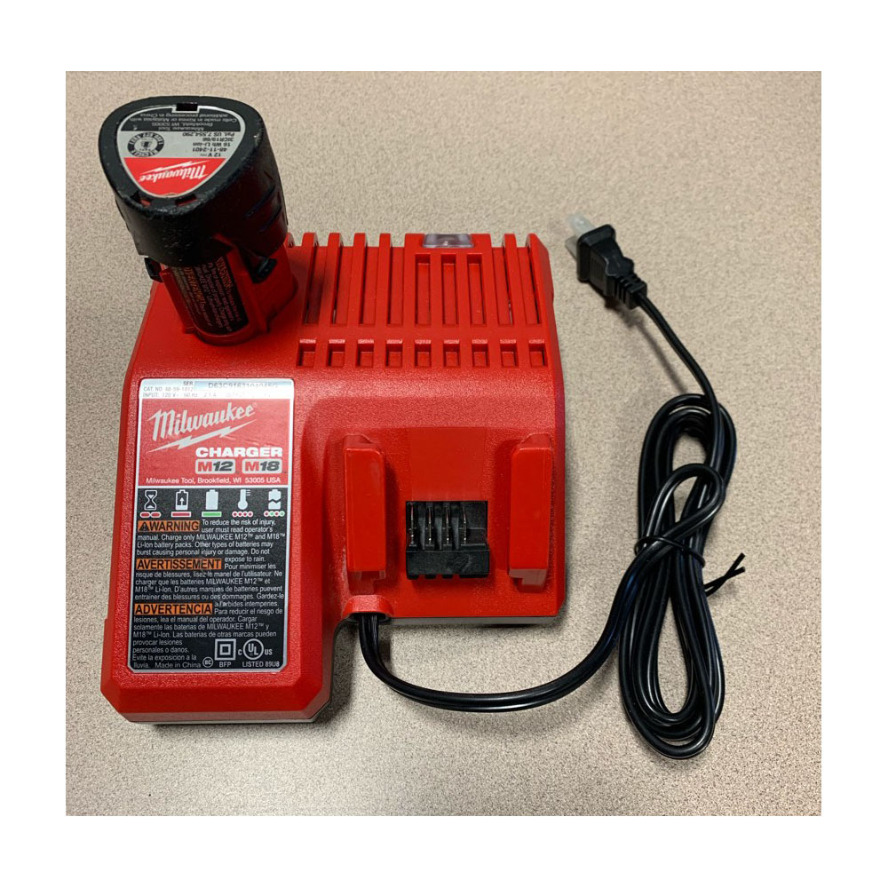 Milwaukee M12 & M18 12/18Volt LithiumIon MultiVoltage Battery Charger