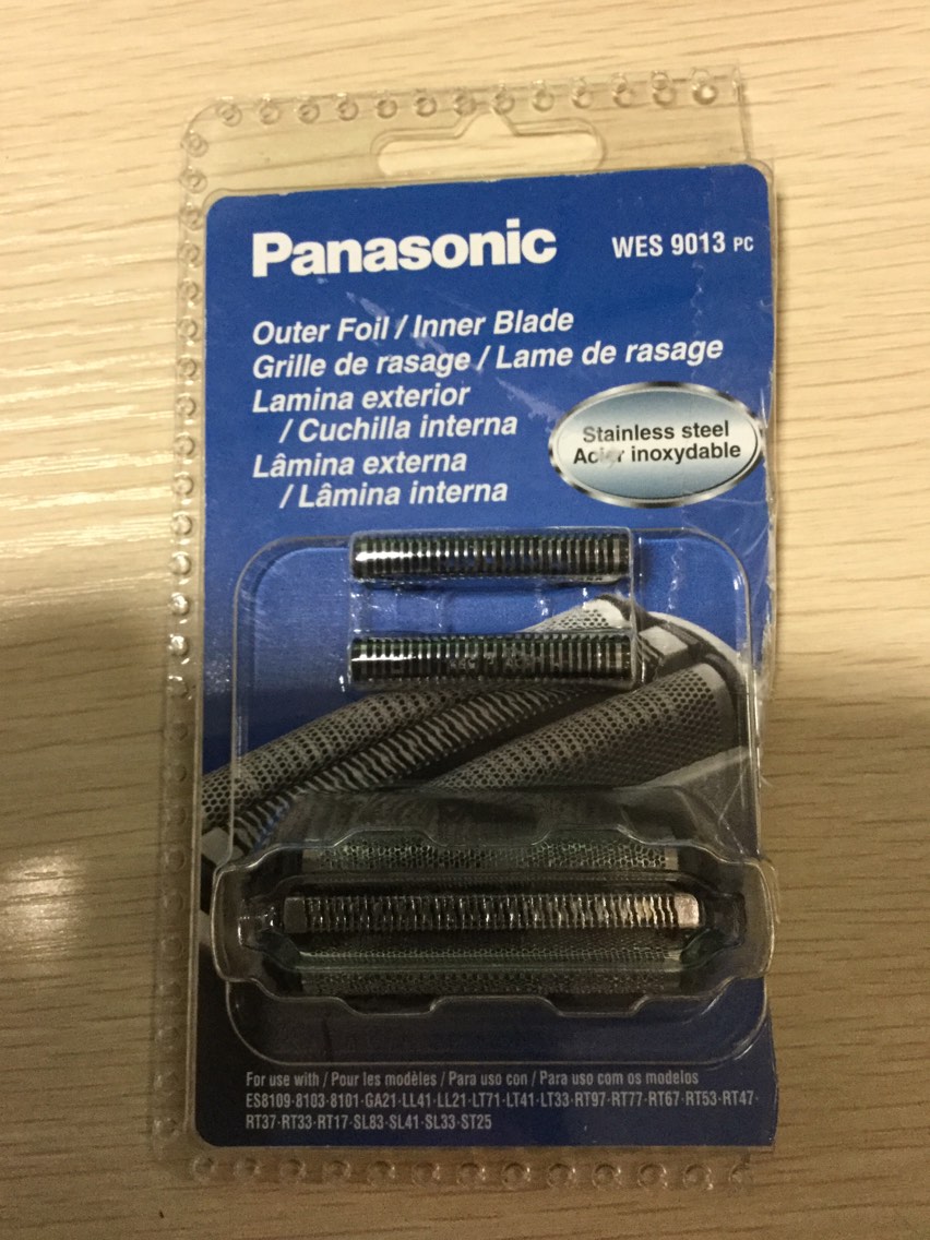 Panasonic Electric Razor Replacement Inner Blade and Outer Foil Set