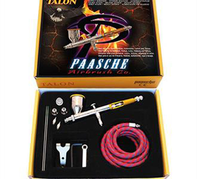 Paasche Talon Airbrush Set TG-3F Double Action Internal Mix Gravity Feed
