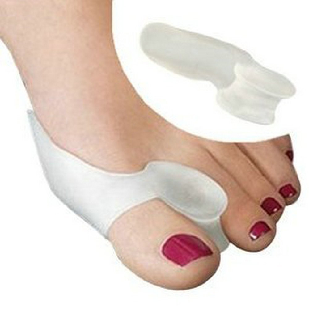 2 x Bunion Relief & Bunion Corrector Gel Protectors / Toe Separators