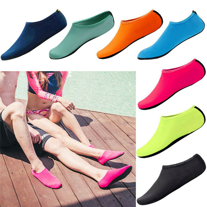 Water Sports Shoes Barefoot Quick-Dry Socks Slip-on for Men Women Kids ...