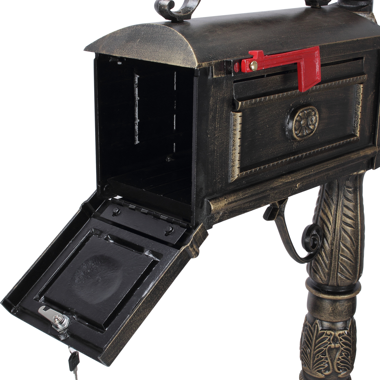 Aluminum 19th Century Victorian Barcelona Classic Decorative Mailbox, Bronze 846183166757 eBay