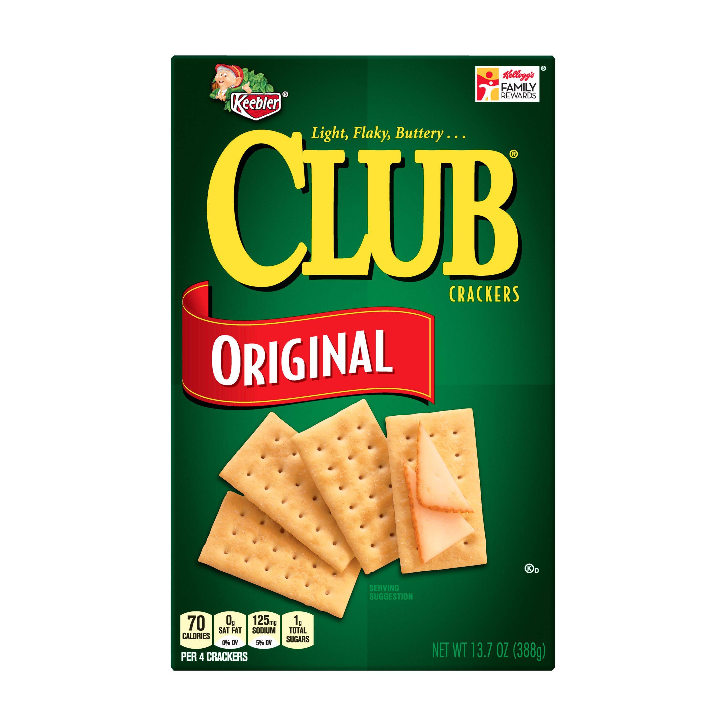 Keebler Club Original Cracker, 13.7 Ounce 12 per case. eBay