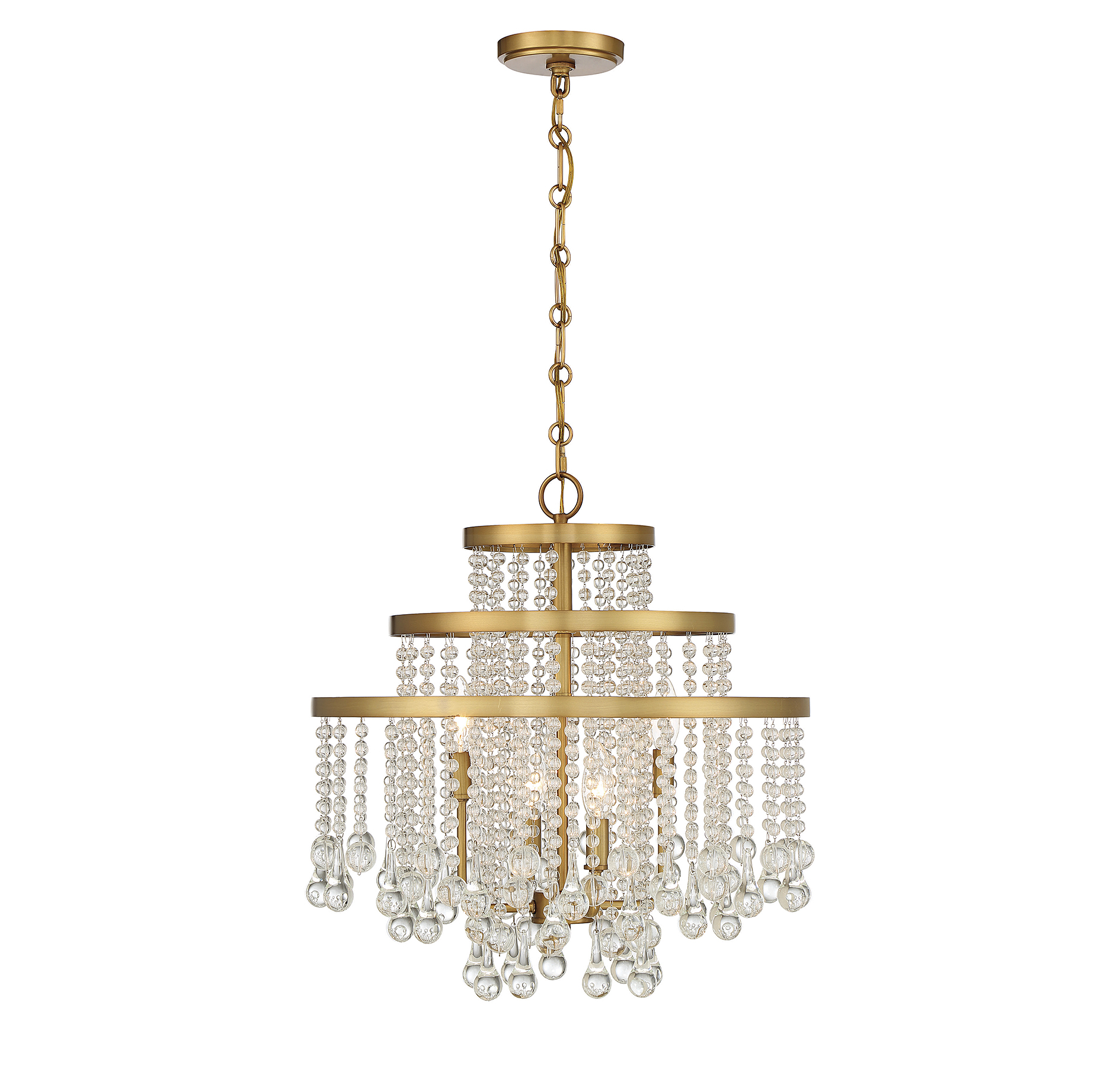 Luna 4-Light Chande… - image