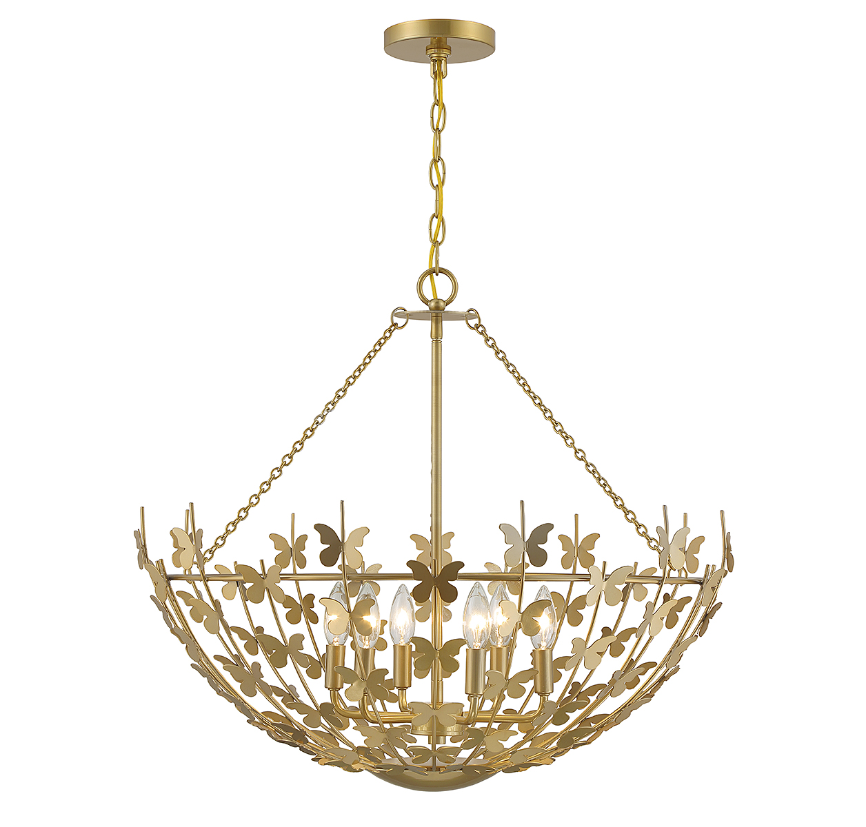 Birch 6-Light Penda… - image