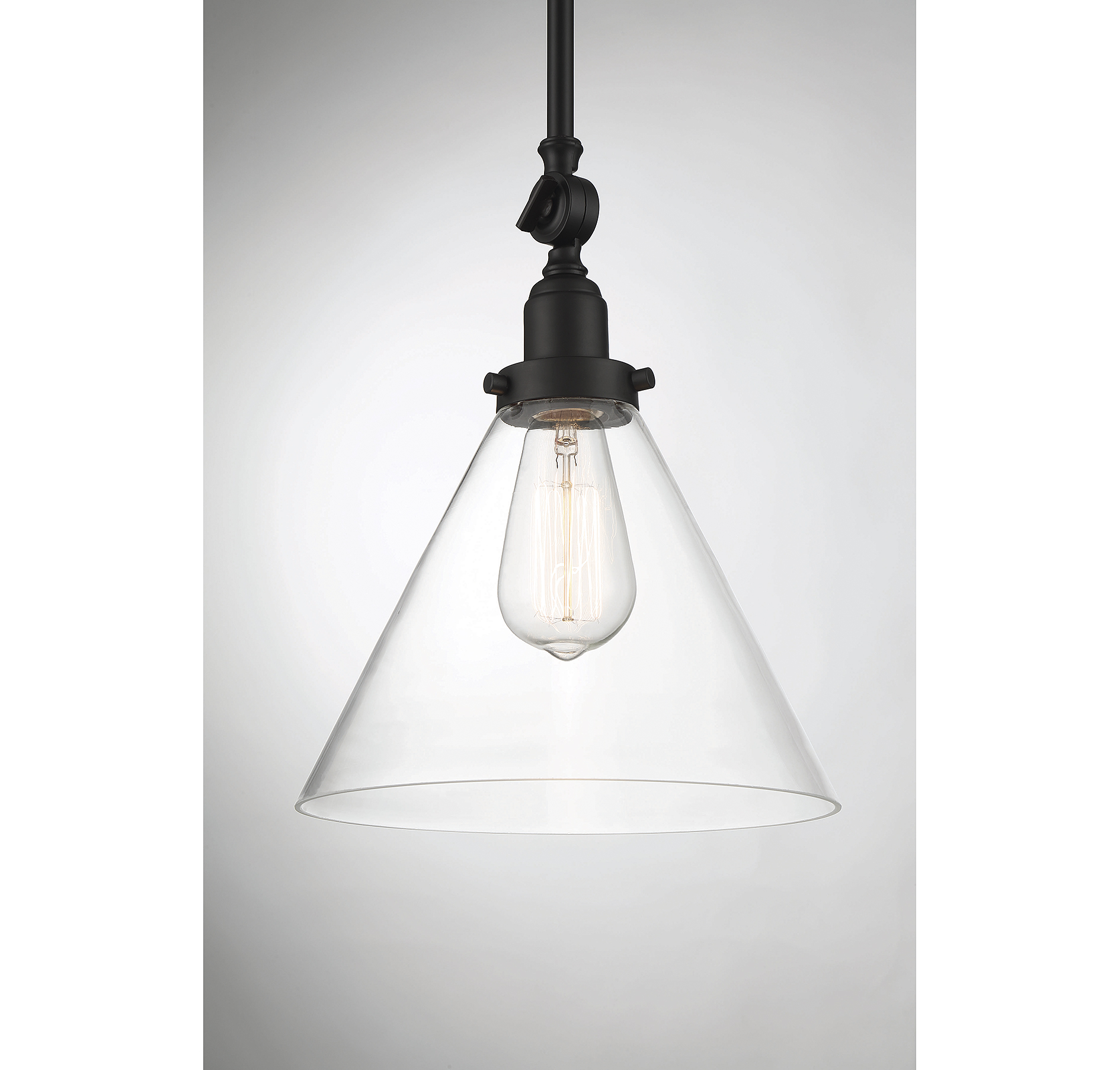 Savoy House Drake 1-Light Mini Pendant with Clear Glass - Picture 12 of 21