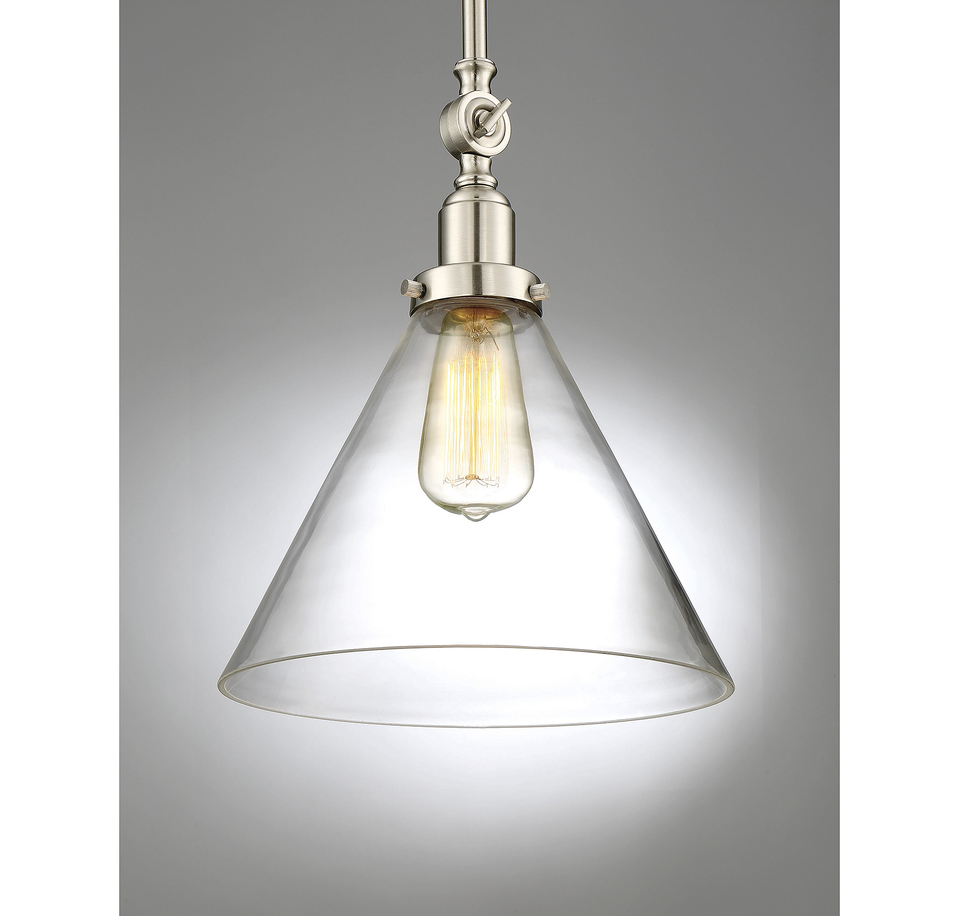 Savoy House Drake 1-Light Mini Pendant with Clear Glass - Picture 18 of 21