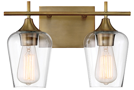 Trade Winds Aria 2-Light Bath Light - Picture 10 of 11