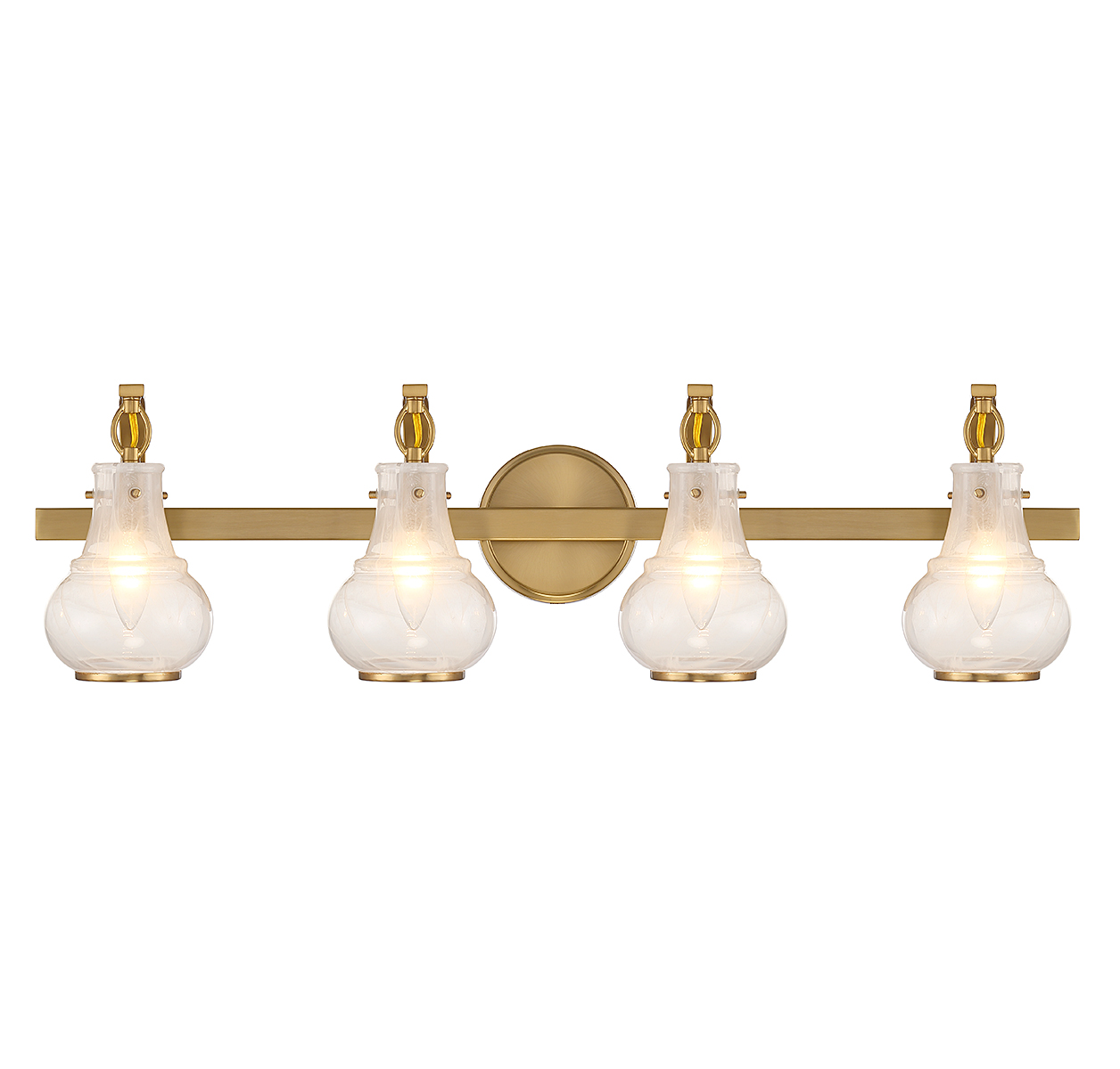 Warm Brass Four Lig… - image