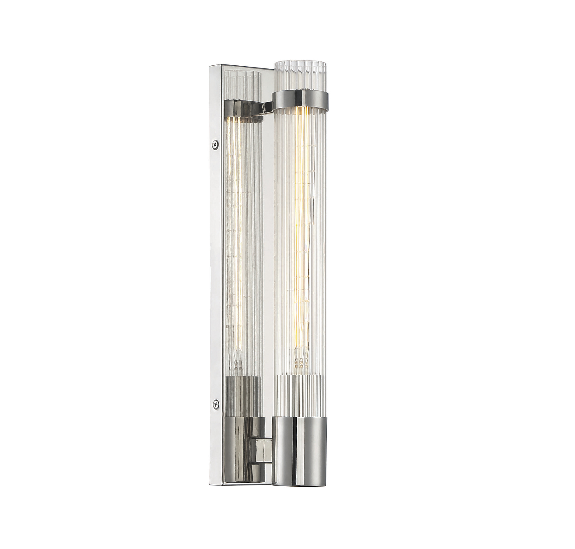 Willmar 1 Light Wall Sconce in Polished Nickel by Savoy House - 9-996-1-109 - Picture 4 of 6