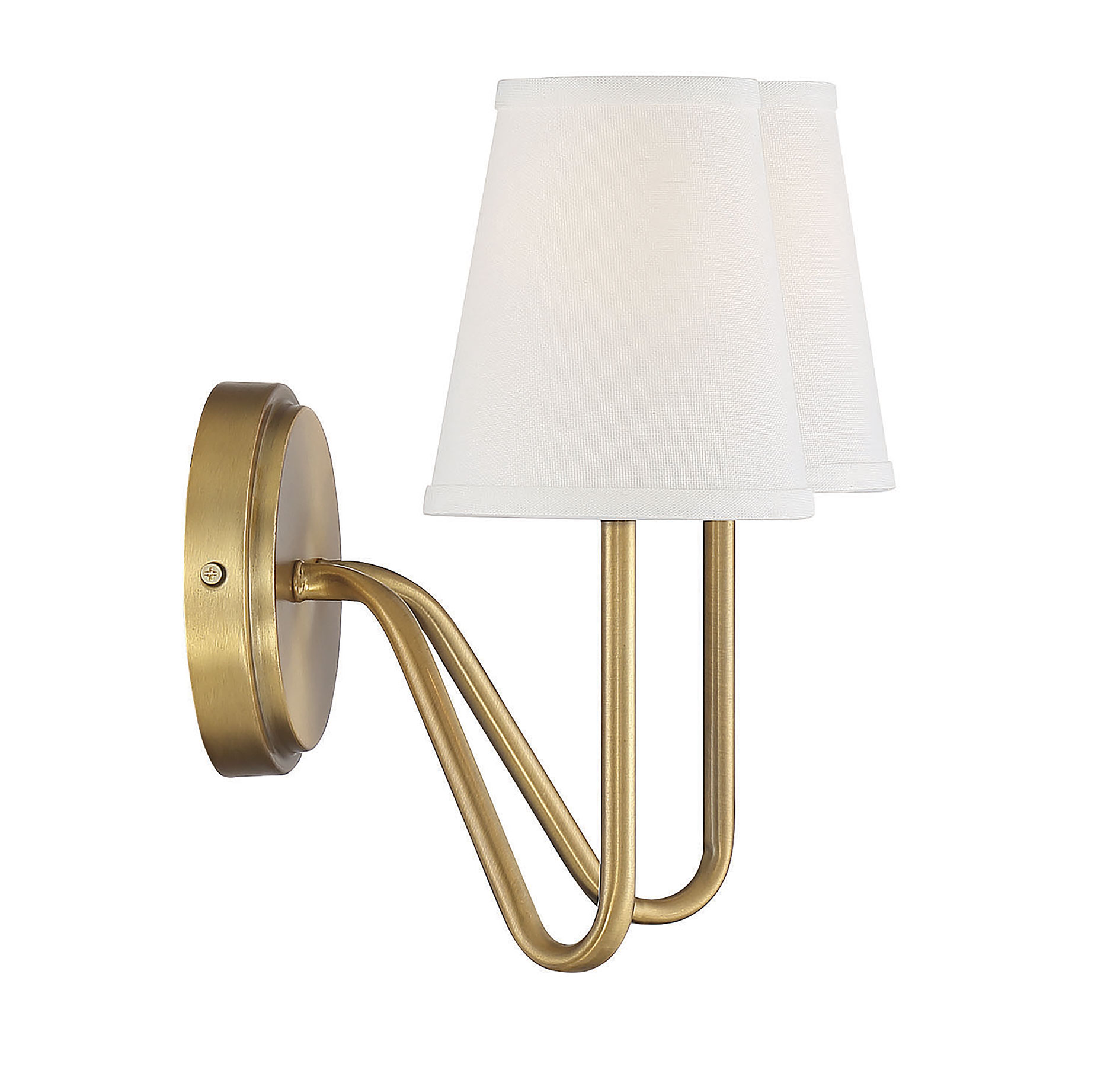 Trade Winds Lighting 2-Light Wall Sconce In Natural Brass - TW110060-NB - Picture 7 of 7