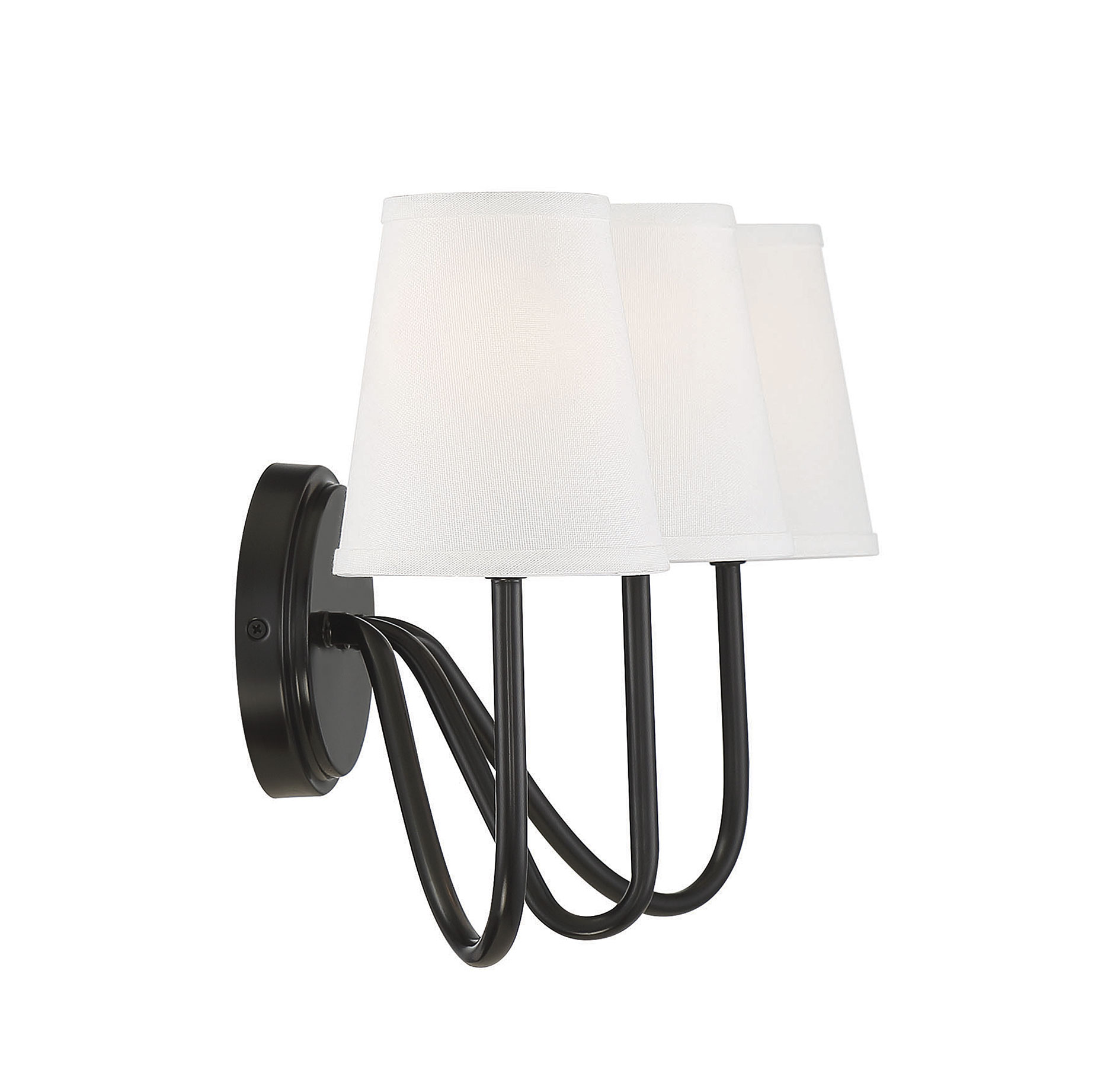 Trade Winds Lighting Madison 3-Light 11" Wall Sconce - Picture 13 of 13