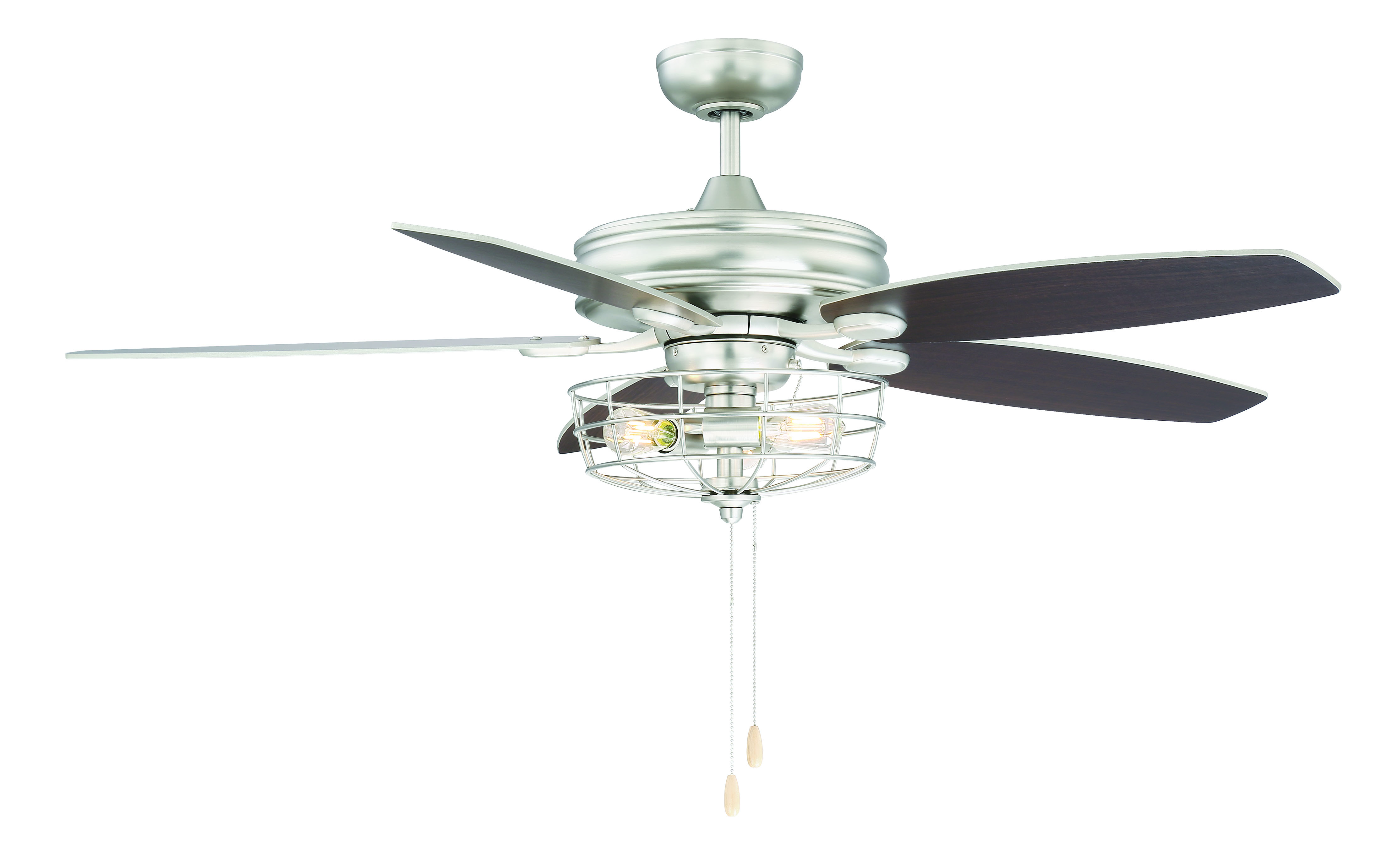Trade Winds Lighting 3-Light Industrial Style Ceiling Fan - Picture 12 of 19
