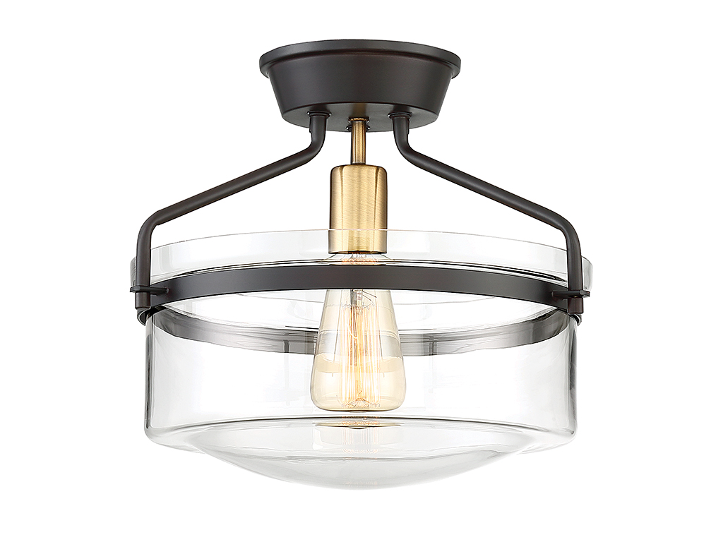 Trade Winds Gardner Semi-Flush Ceiling Light - Picture 23 of 26