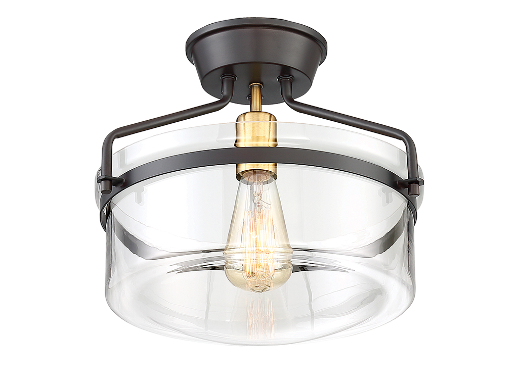 Trade Winds Gardner Semi-Flush Ceiling Light - Picture 24 of 26