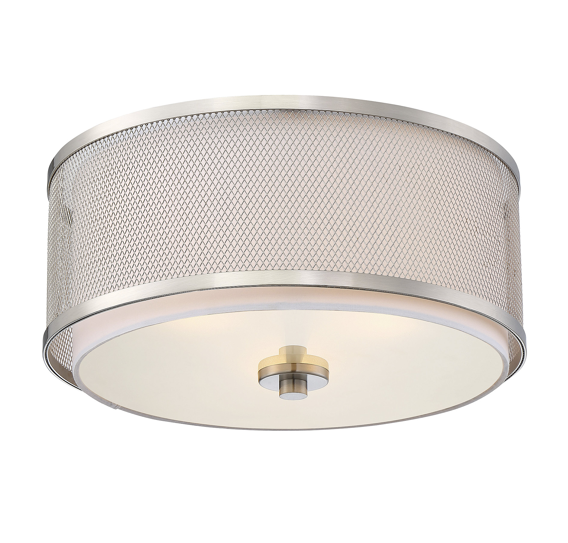 Trade Winds Fremont 3-Light Flush Mounted Ceiling Light - Picture 2 of 20