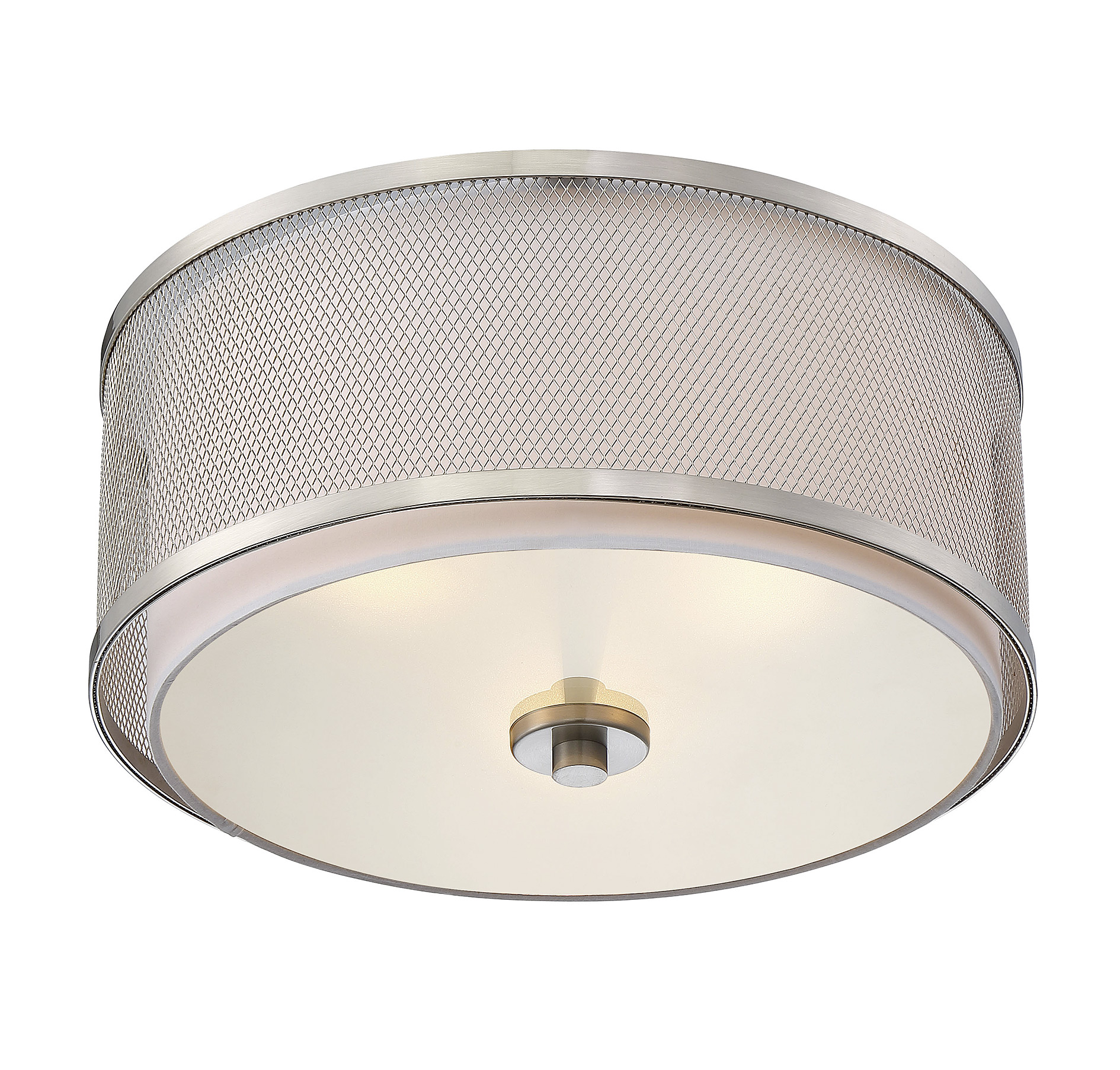 Trade Winds Fremont 3-Light Flush Mounted Ceiling Light - Picture 3 of 20
