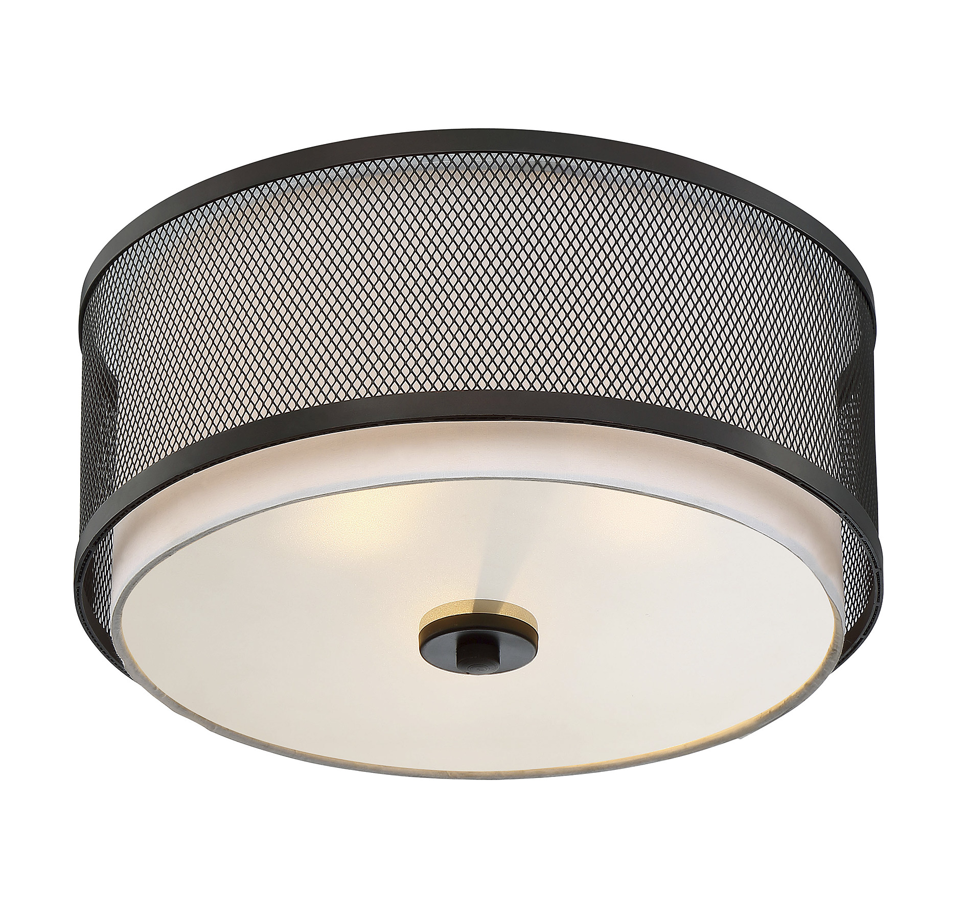 Trade Winds Fremont 3-Light Flush Mounted Ceiling Light - Picture 17 of 20