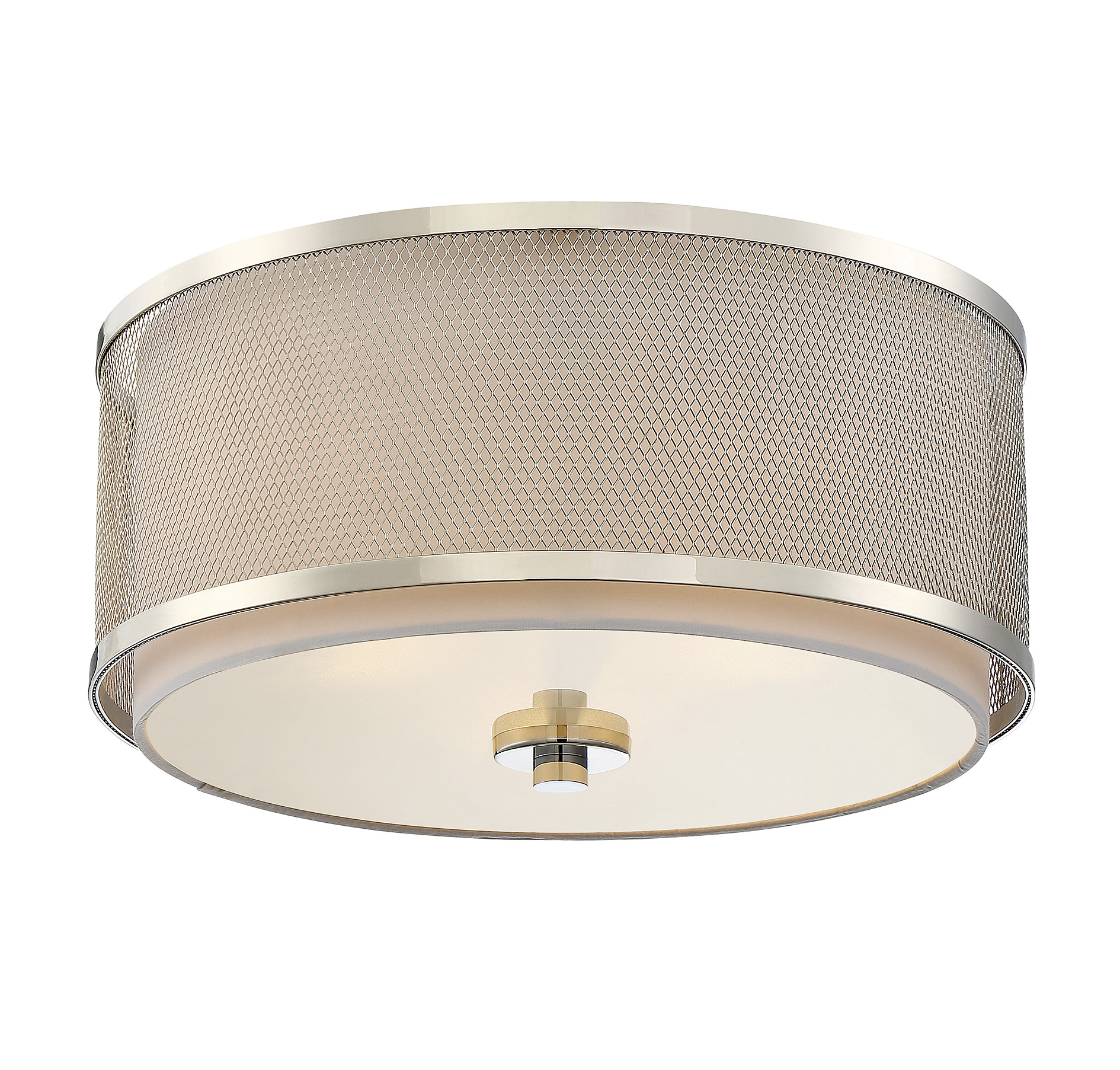 Trade Winds Fremont 3-Light Flush Mounted Ceiling Light - Picture 19 of 20