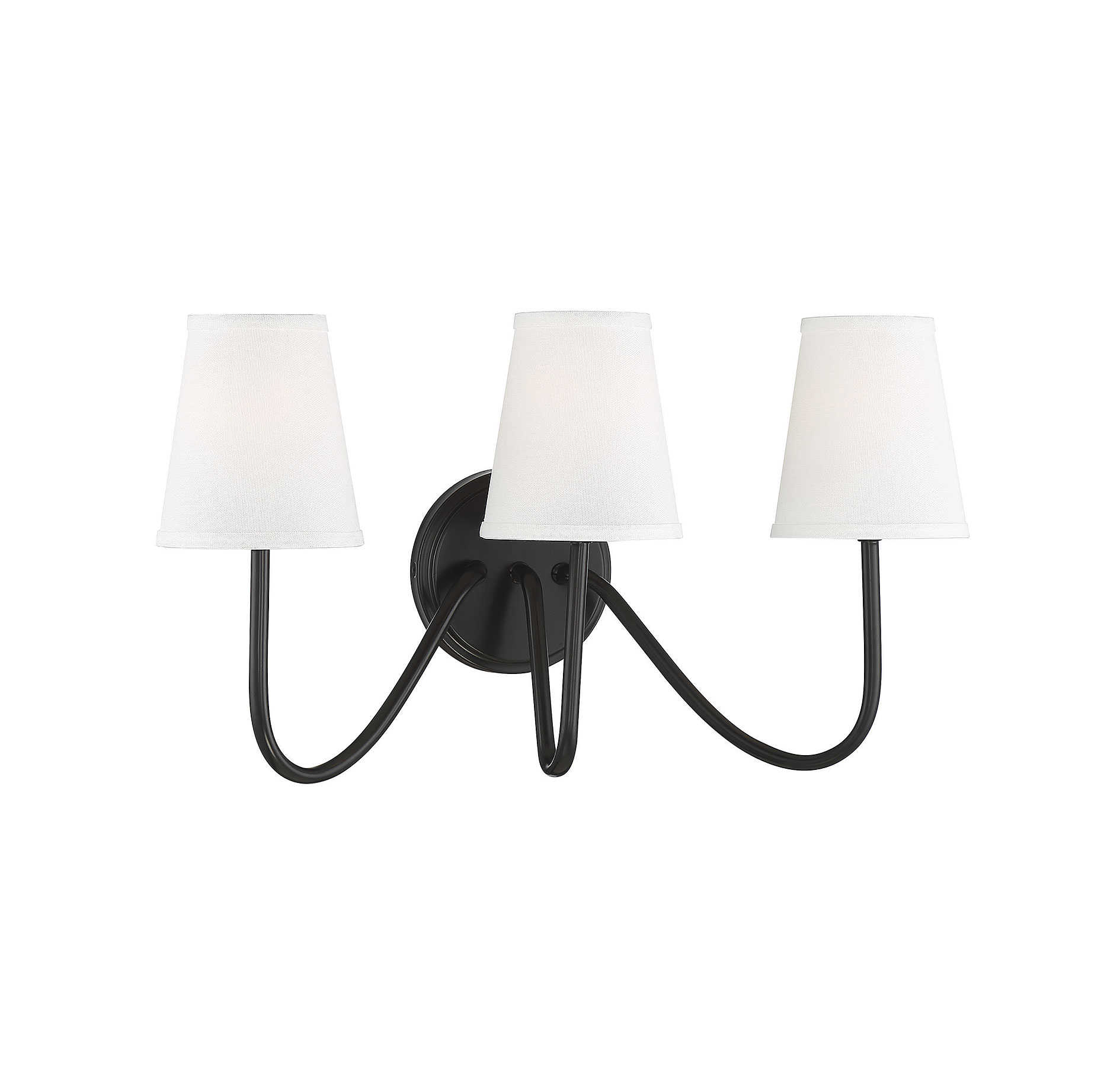 Trade Winds Lighting Madison 3-Light 11" Wall Sconce - Picture 9 of 13
