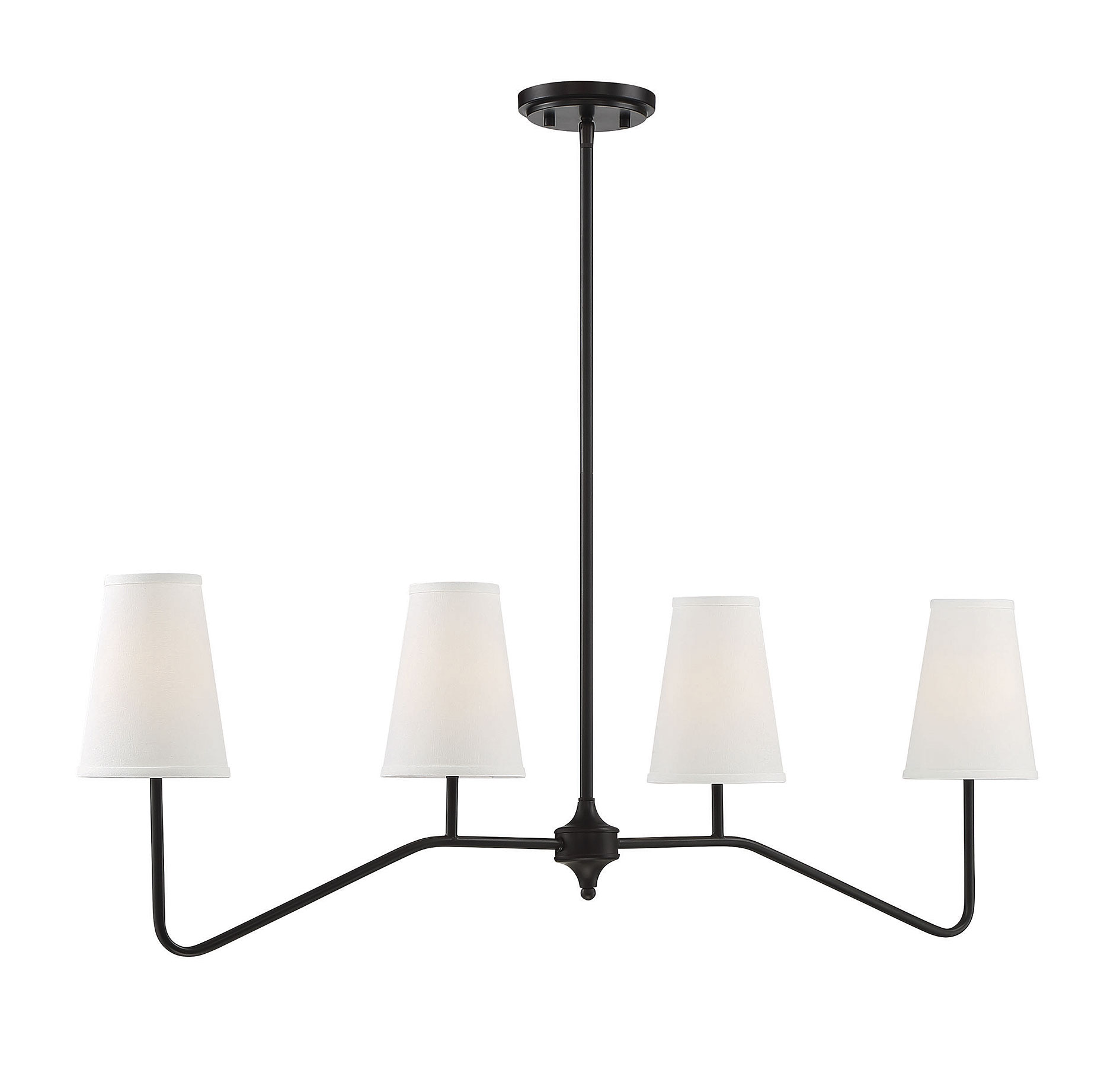 Trade Winds Madison 4-Light 13" Chandelier - Picture 16 of 19