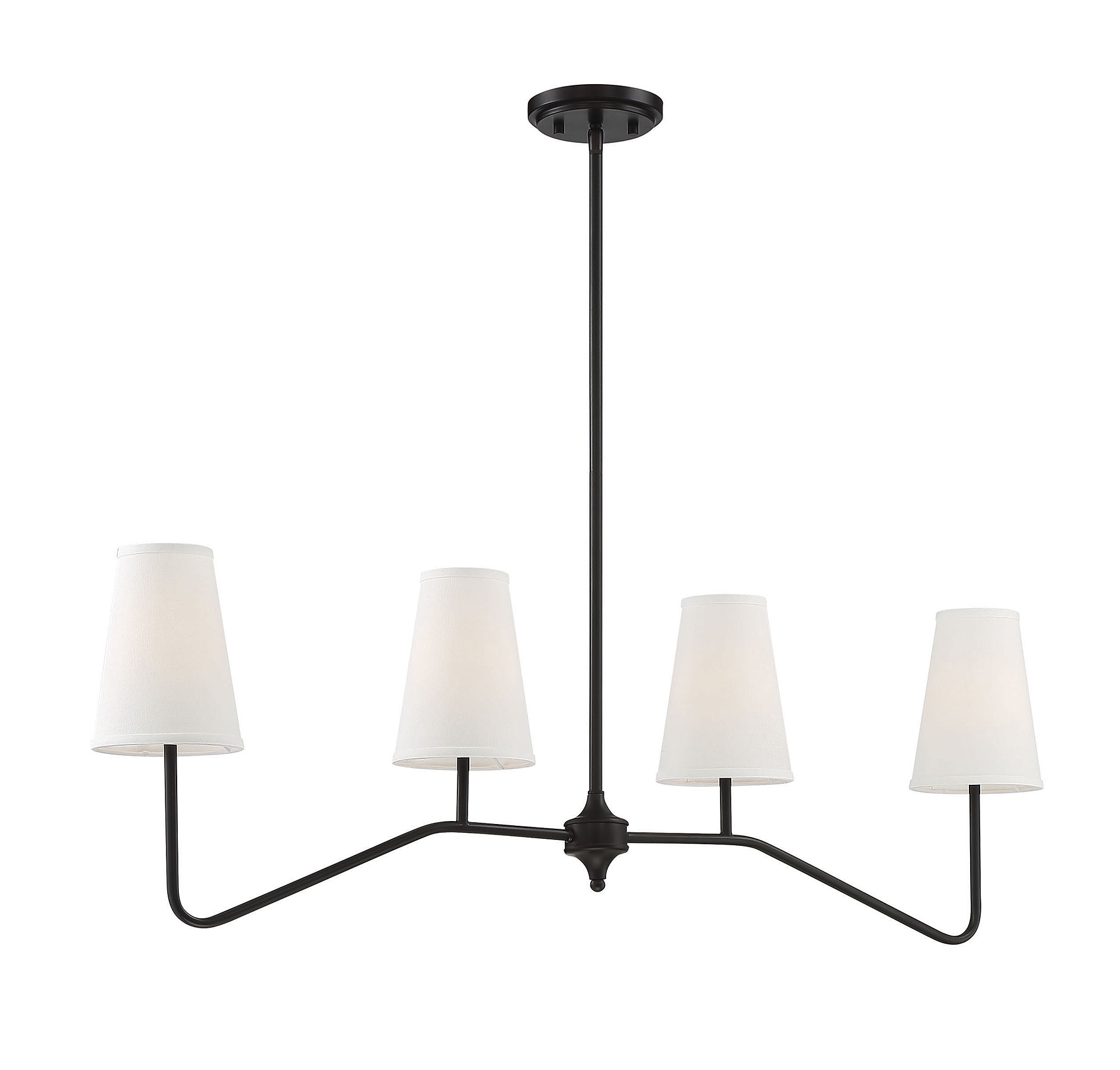 Trade Winds Madison 4-Light 13" Chandelier - Picture 17 of 19