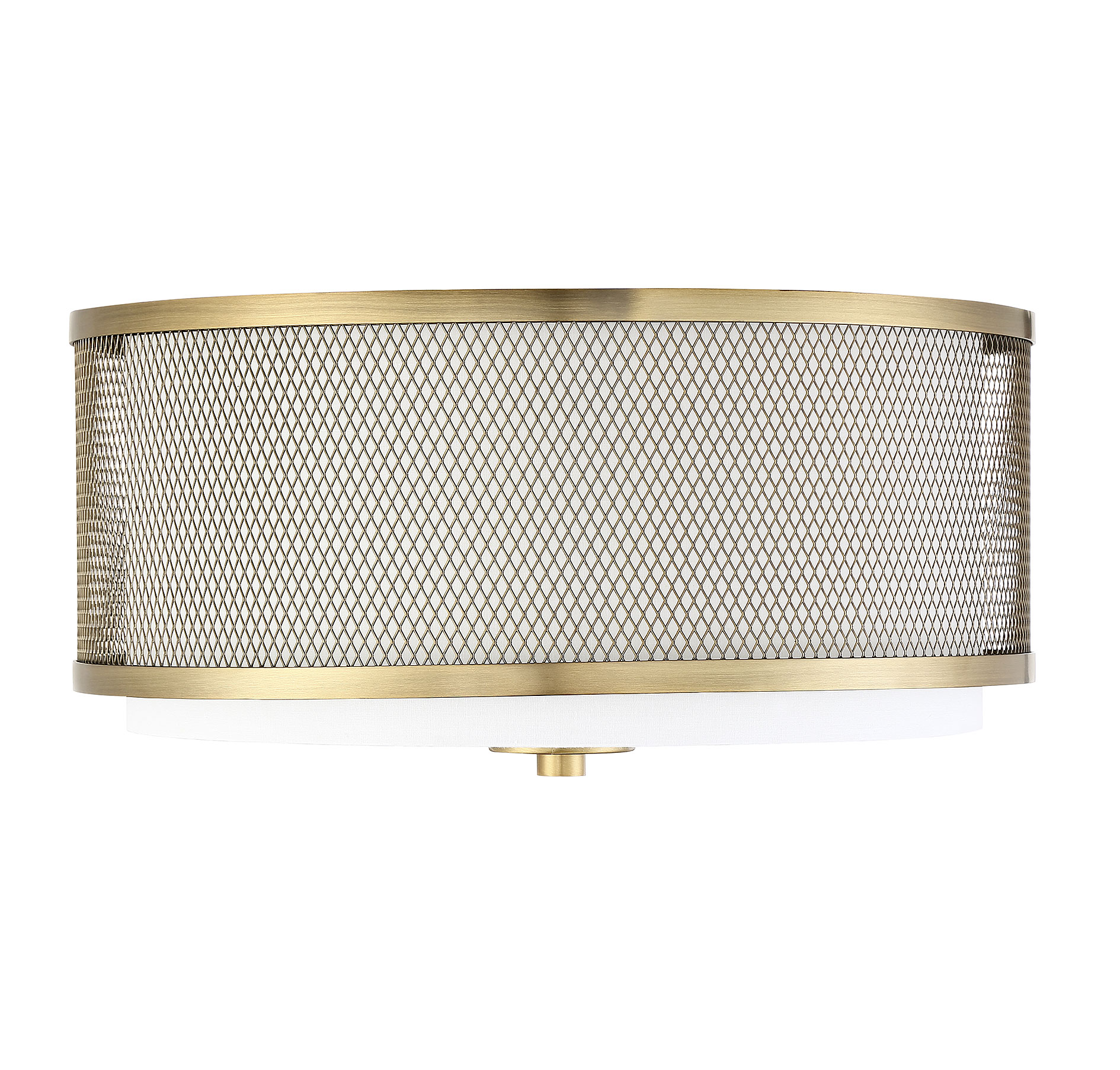 Trade Winds Fremont 3-Light Flush Mounted Ceiling Light - Picture 11 of 20