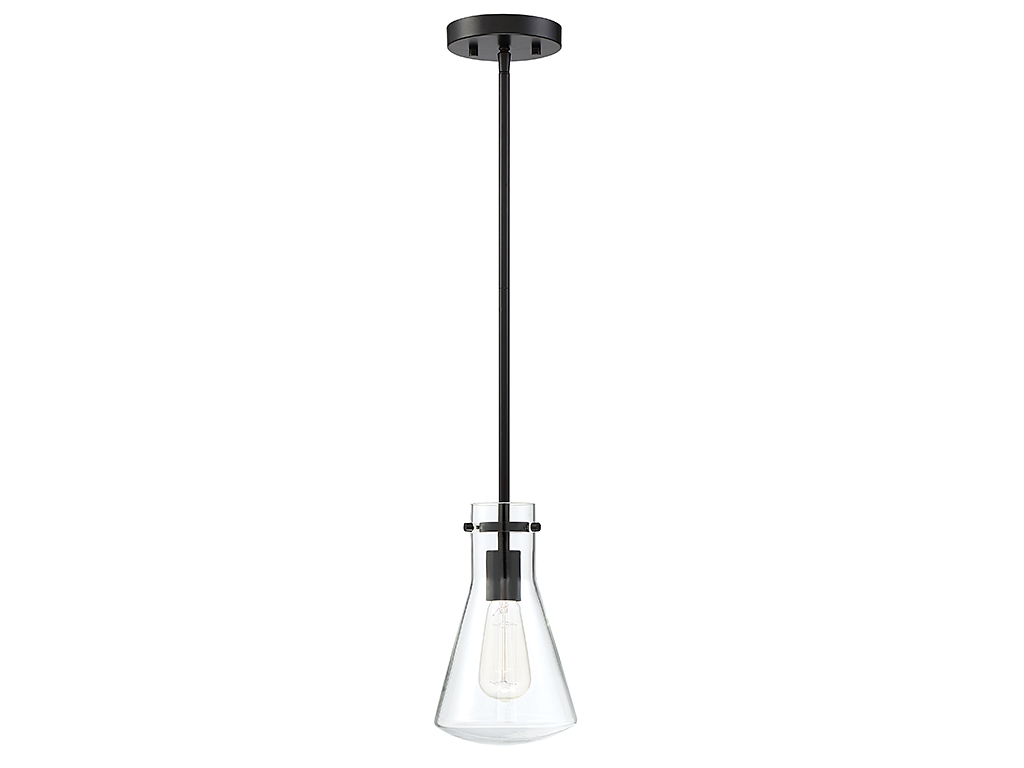 Trade Winds Flask 1-Light Pendant with Clear Glass - Picture 11 of 19