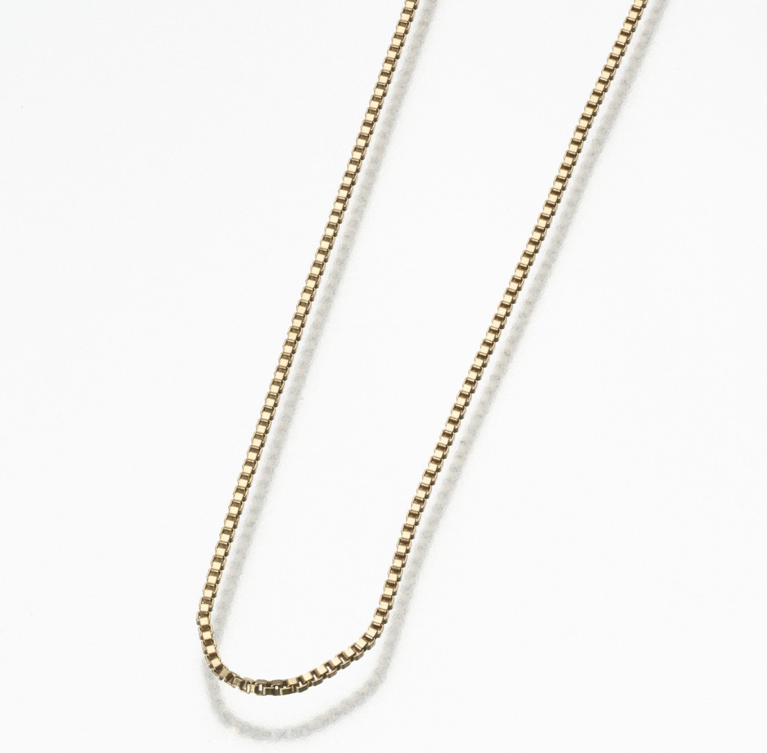 Image of 24 Inch Box Chain - Gold Yellow