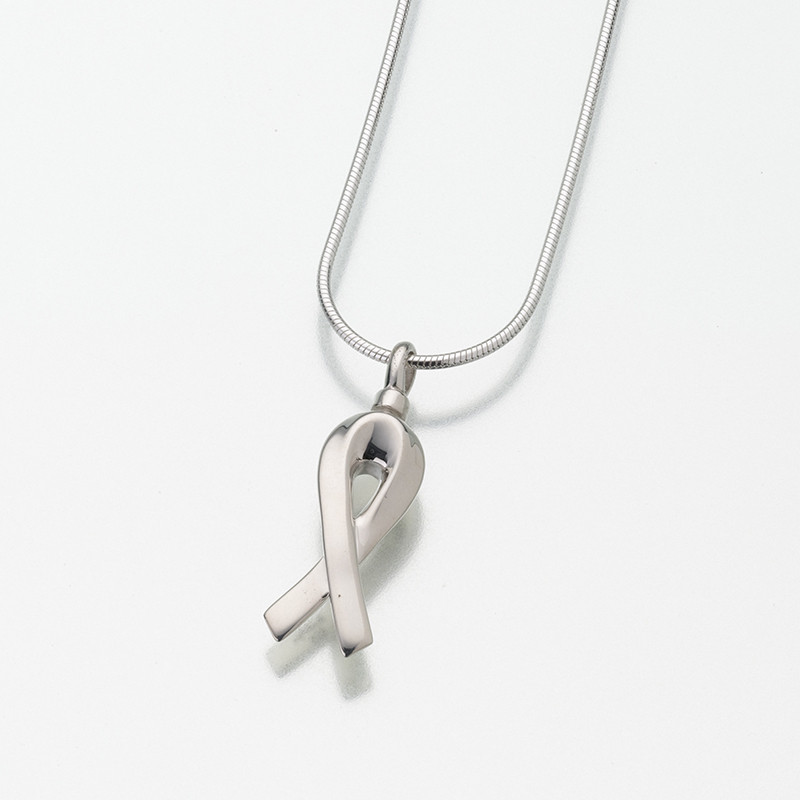 Image of Ribbon of Remembrance Cremation Pendant, Jewelry