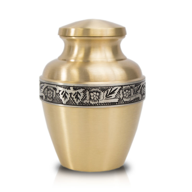 Image of Avalon Bronze Cremation Urn - Extra Small Brown, Urns for Ashes