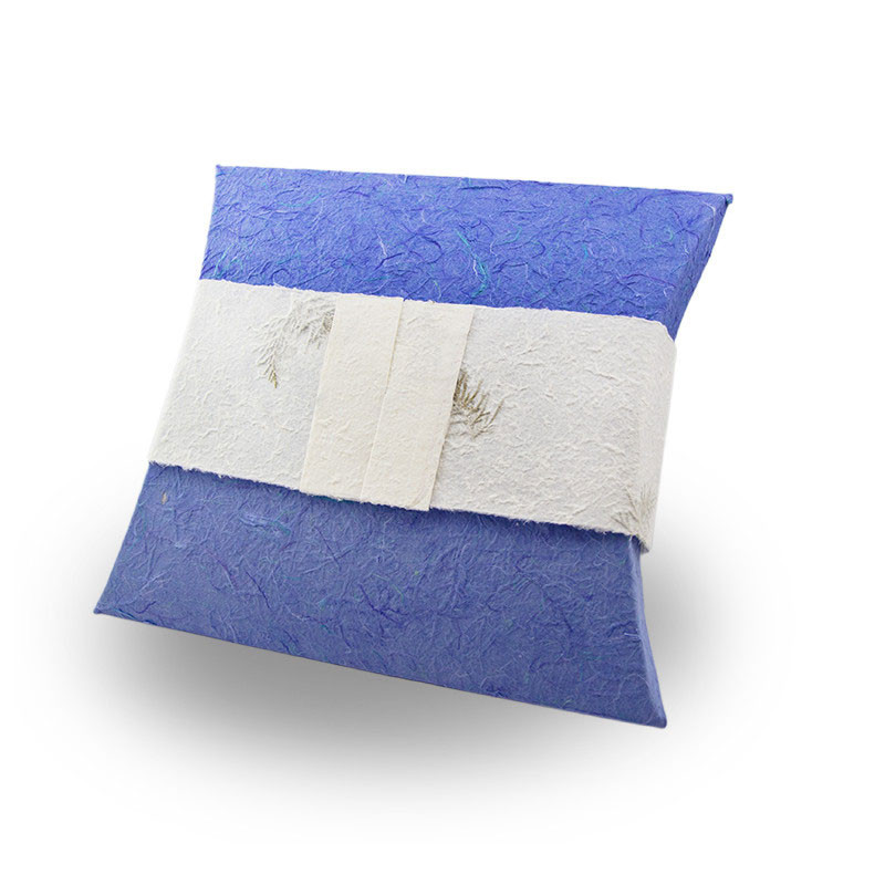 Image of Aqua Biodegradable Cremation Urn - Large Blue, Urns for Ashes