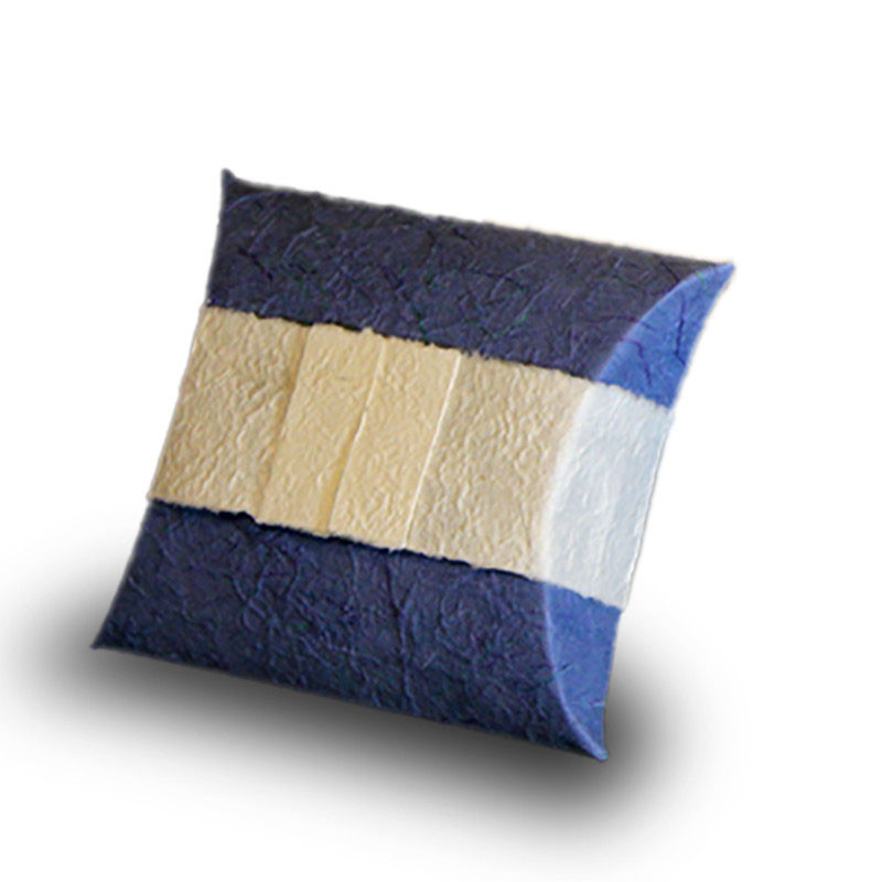 Image of Aqua Biodegradable Cremation Urn - Small Blue/White, Urns for Ashes