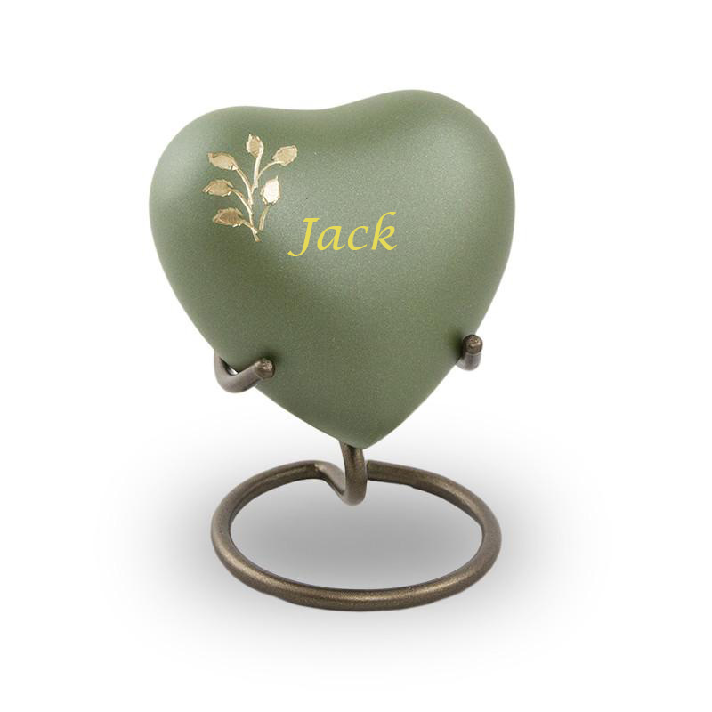 Image of Aria Tree of Life Heart Cremation Keepsake