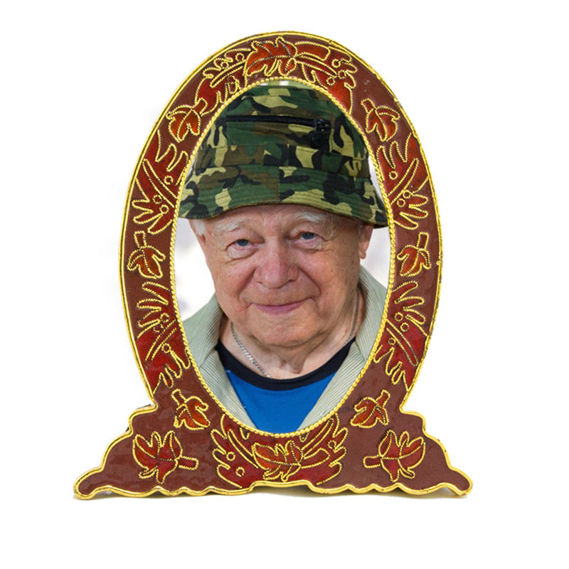 Image of Autumn Leaf Photo Frame