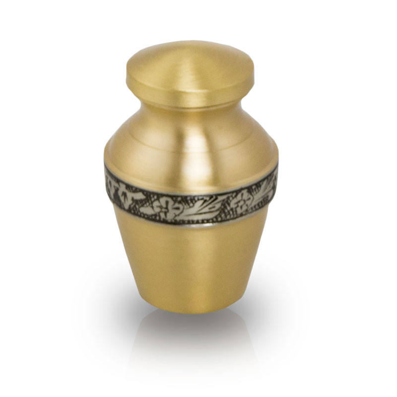 Image of Avalon Bronze Keepsake Urn Brown, Urns for Ashes