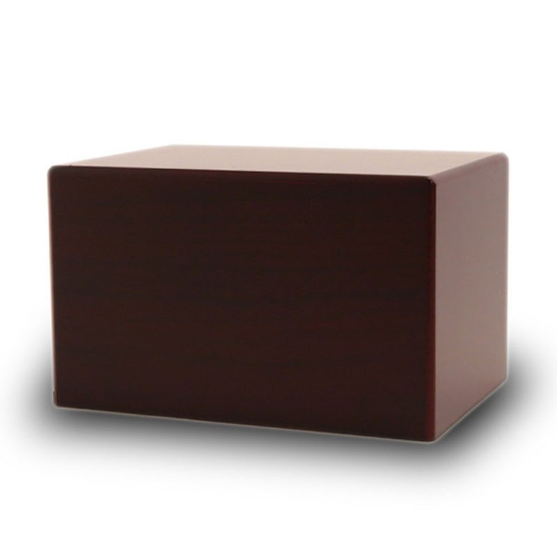 Image of Adoration Pet Cremation Urn Box - Cherry Wood, Urns for Ashes