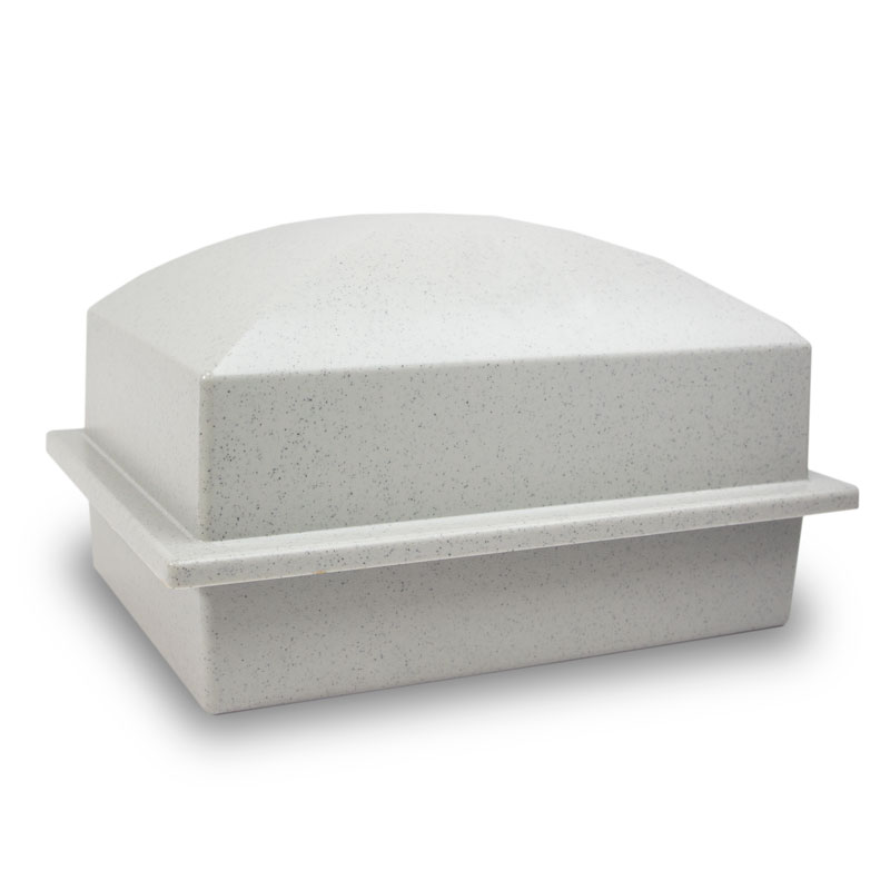 Cremation Urn Vault Polymer Outdoor Burial Vaults Extra Large Granite